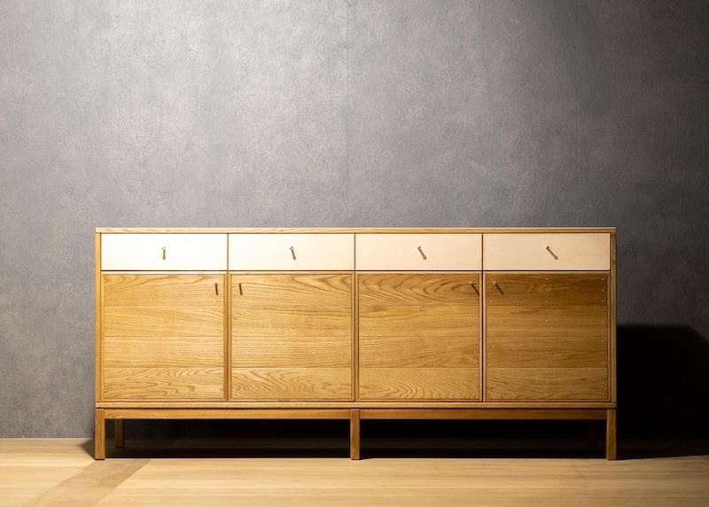 LEATHERD CABINET